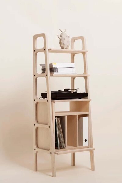 Woodesk Fiore, Ahşap Kitaplık Ve Raf Ünitesi, 140x50