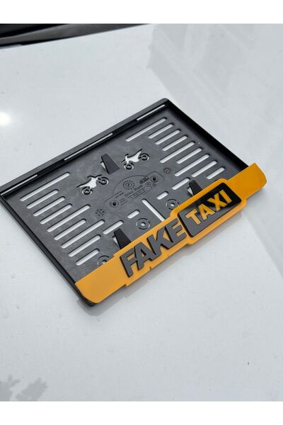Barcode Works Fake Taxi? Motorsi?klet Plakalik