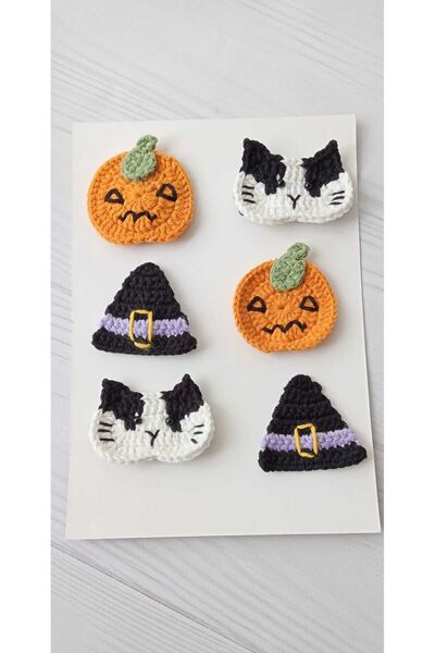 Kadın Girişimciler Atölyesi Хеллоуїн Ручна робота 6-комплект аксесуарів для в...