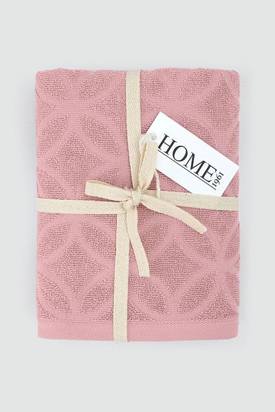 HOME 1961 Σετ πετσετών 50x90 με 2 μαλακά πολύχρωμα ζακάρ με υψηλή απορρόφηση νερού (Vibe)