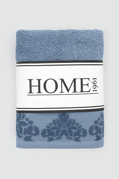 HOME 1961 Set de 2 prosoape jacquard moale cu model 50x90 - absorbție mare de apă (supapă)