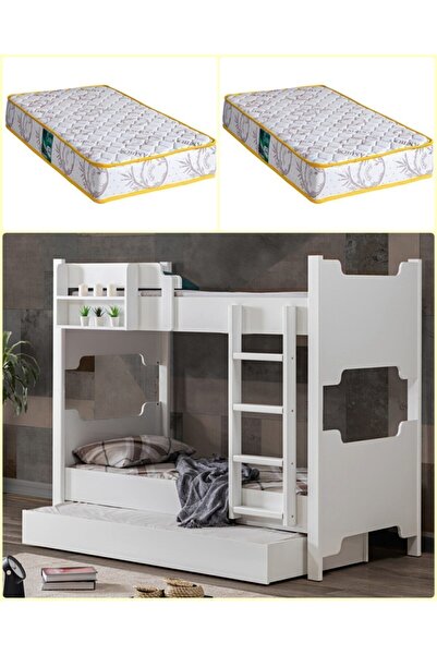 Setay Mdf Profil Ranza , Avrasya Ayrılabilir Yavrulu Ranza 2 Adet Comfort Yatak