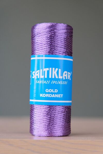 SALTIKLAR Kordonet Örgü Nakış Ve Dantel Ipi Kordonet Ip 100gram/300metre Lila-30