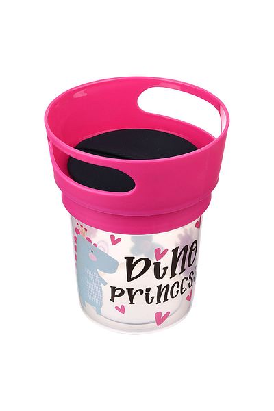 Cosiness Dino Princess Non-Spill Snack Children's Container