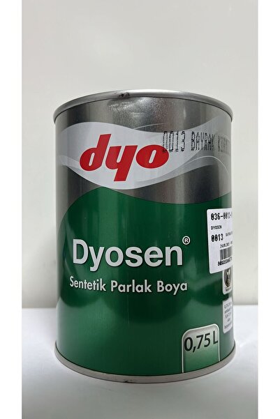 Dyo DYOSEN SENTETİK YAĞLI BOYA BAYRAK KIRMIZI 0,75 LT