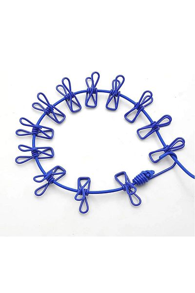 MİMOZA PARK Cu 12 zăvoare, portabil, elastic, balcon, hol, hol, dormitor, birou, frânghie pentru rufe