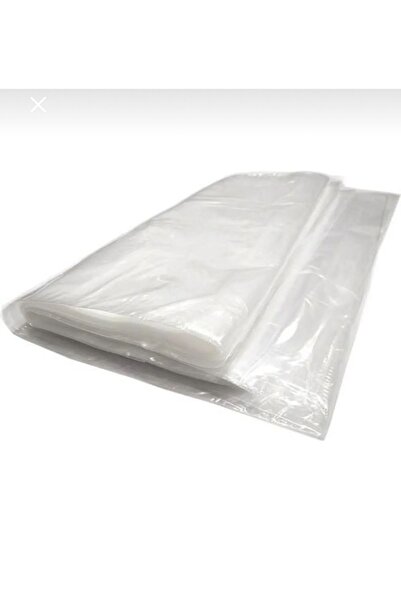 BERRE AMBALAJ 60x110cm Kalın Şeffaf Torba Naylon Poşet 0.4 Kg 10 Adt (ÇEYİZ TORBASI)