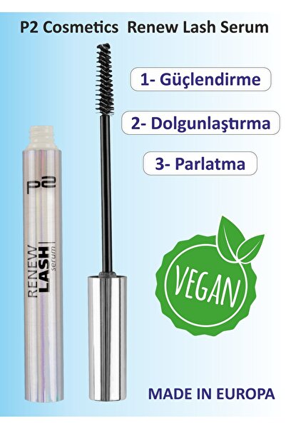 p2p Renew Lash Serum Kirpik Ve Kaş Serumu