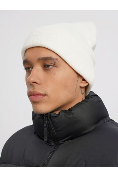FELLMENS Ecru Basic Men's Beret