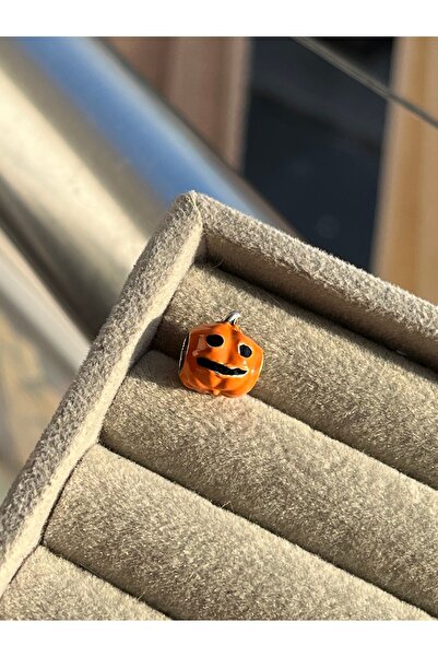 asaf Balkabağı charm | gümüş kaplama