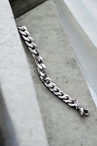 JAMELYACCESSORY Gurmet  Gümüş Erkek  Bileklik