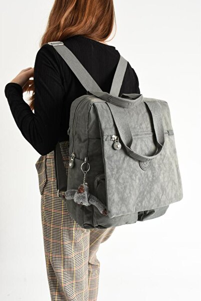 Baginn Kapaklı Okul Çantası İster Elde İster Sırt Olarak Rahat Kullanım 35*30...
