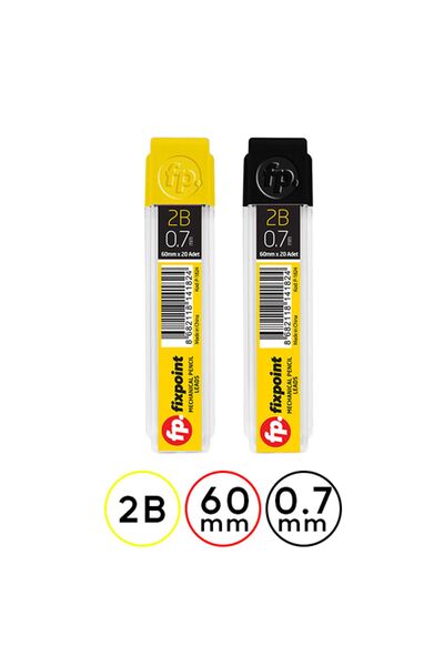 İkra Kırtasiye FixPoint Versatil Kalem Ucu Min 2b 0.7mm P-1824