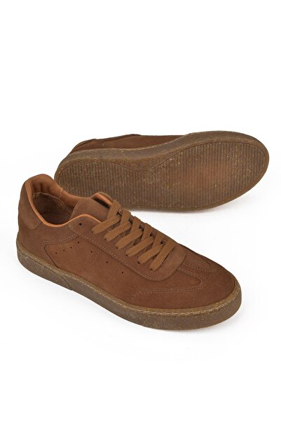 Ziya Γυναικείο Sneaker από γνήσιο δέρμα - 1431000Z4251 Tan