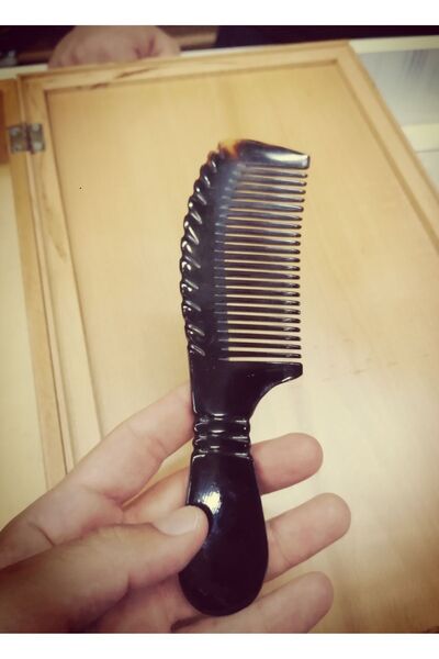 Efsoon Organics Αντιστατική χτένα κόκαλου και κέρατος - Μεγάλη διάρκεια ζωής και υγιεινή