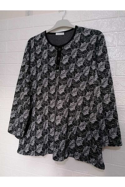 anne moda ankara Plus Size Soft Finding - Winter, A Model