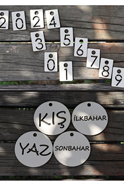 Assa Wood Doğal Ahşap Montessori Takvim: Mevsimler ve Günler Yolculuğu"-Gediz Rengi