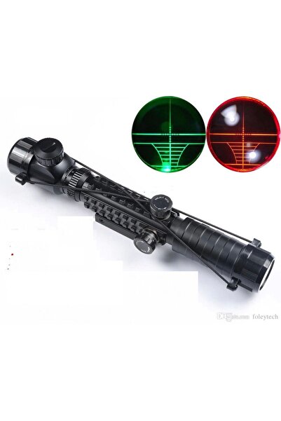 Epilons 3-9x32 Eg  Spike  Zoomlu Av Tüfeği Dürbünü Ateşli Aletler Çift Işık Kaynaklı