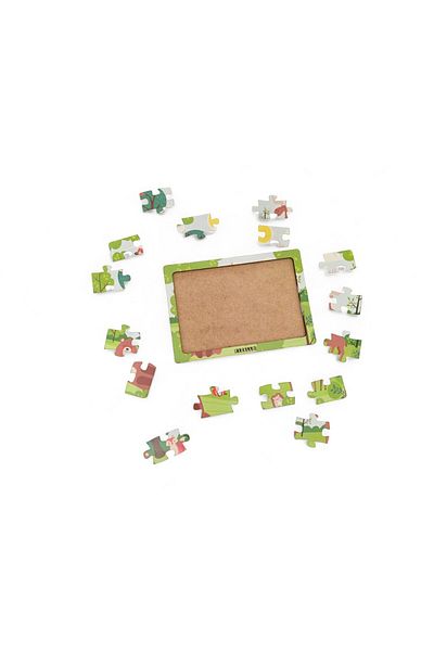 Fizello Animal Kingdom 11-16 Pieces - Educational Learning Wooden Children's Puzzle Baby Toy