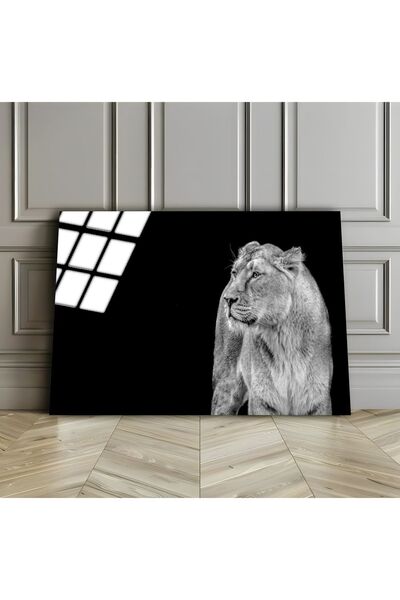 Harikabirev HARİKABİREV | STICLA INIMPUTABILĂ (TEMPERATĂ) TABLA TIGRIE NEGRU-...