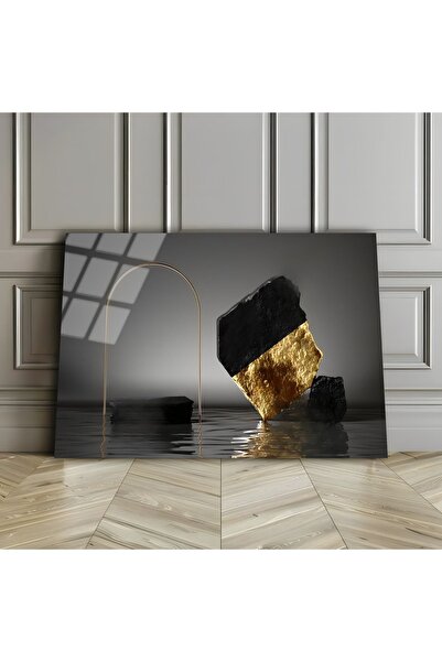 Harikabirev HARİKABİREV | PIEȚĂ ABSTRACTĂ PE STICLA INESPRIMĂBILĂ (TEMPERATĂ)...