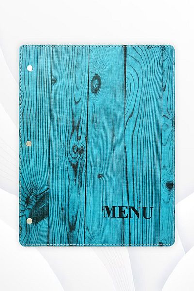 ankara menü 5 Sheets A4 Menu Container - Printed and Acidated