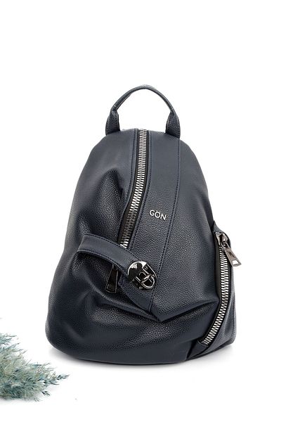 GÖNDERİ(R) Marineblauer Gön Damen-Rucksack in großer Größe B0647