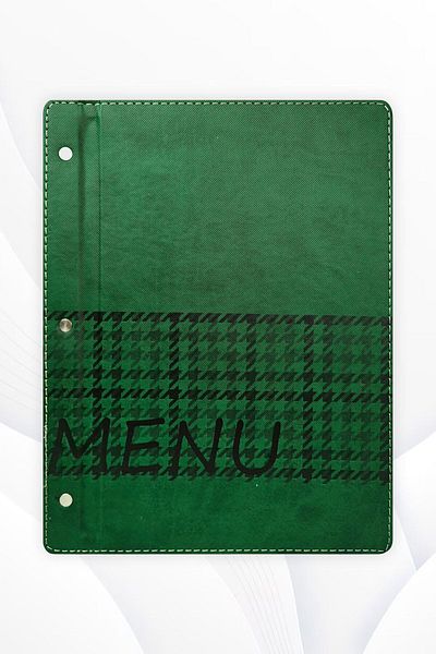 ankara menü Asitatli Printed A4 Menu Container