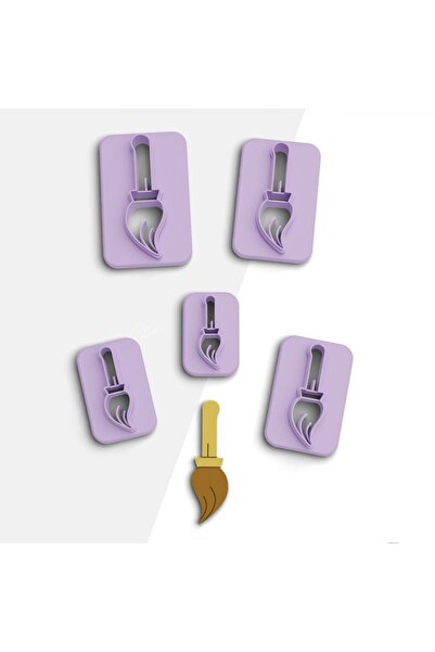 brocutters قالب قطع طين مكنسة بوليمر - حلق، كوكيز وسيراميك 5 مقاس رقم: 567