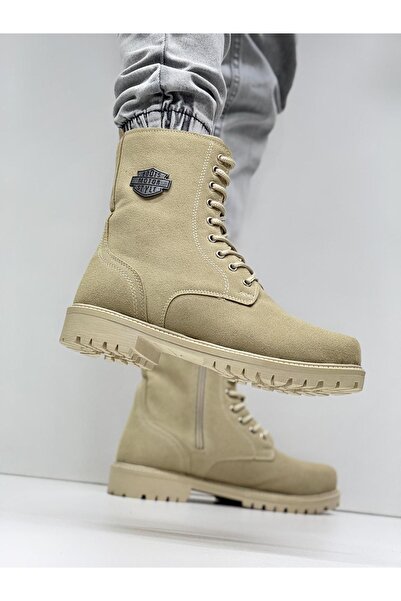 Carrano Bej Postal Bot Günlük Kullanım Rahat Taktikal Postal Çöl Rengi