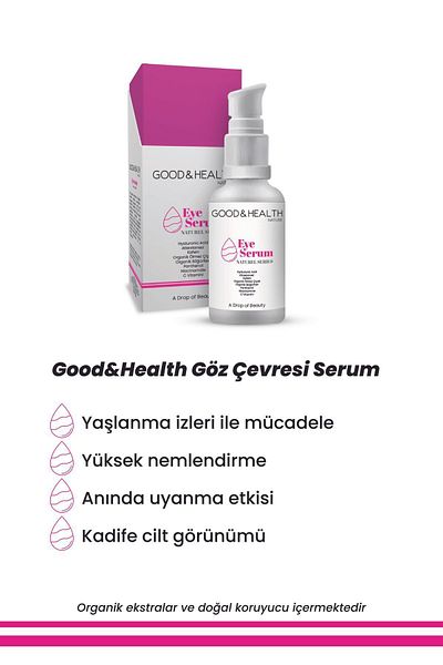 Good & Health Eye Contour Moisturizing and Brightening Serum 30 ml