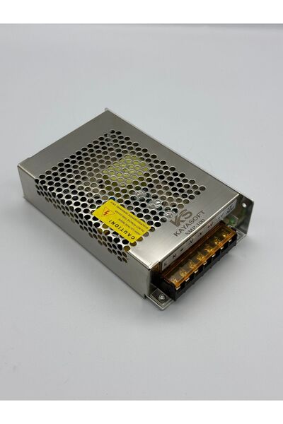 KAYASOFT ELEKTRONİK KAYASOFT - 24V DC 100W Smps Led Trafosu Power Supply - Gü...