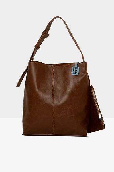 Bagmori Tan Women's Wallet Detailed Casual Bag m 000008503