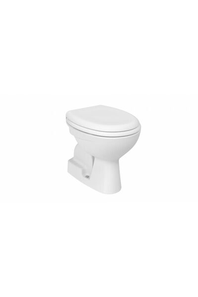 Creavit Çınar Duroplast Metal Menteşeli Klozet Kapağı Beyaz