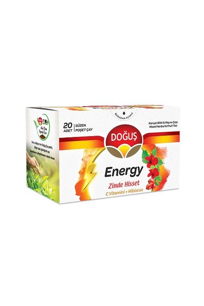Doğuş Çay 4-Pack Energy Herbal Tea 20-Pack 40 g