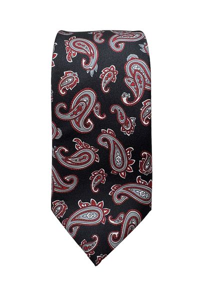 CROATE 100% Microfiber Shawl Patterned Tie