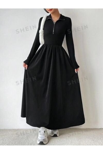 Machetta Жіноча сукня-туніка з застібкою-блискавкою на комірі