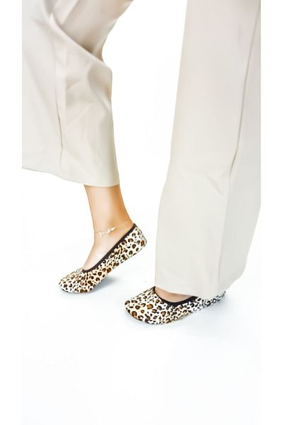 CEYDA SHOES Ornate Velvet Ballerinas for Daily Use - Gift, Slippers, Booties and Shower Flats