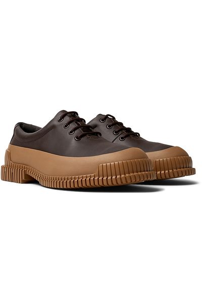 CAMPER Pix Men's Brown Leather Shoes K 100360 -062