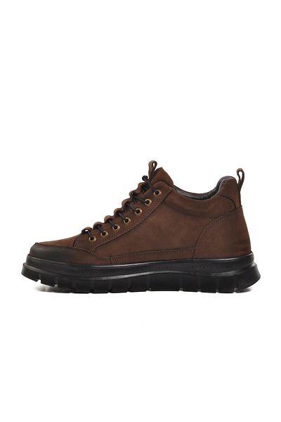 Hammer Jack Alfy 102 24867 Ανδρικές μπότες από γνήσιο δέρμα Nubuck καφέ