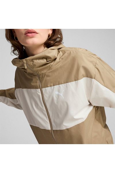 Puma Μπεζ Ανεμοδράστη - Γυναικεία Διχτυωτή Γραμμή 62747467