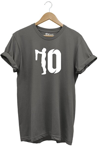 The Baski Antracit unisex Messi veličina 10 fudbalska lopta Štampano cool kra...