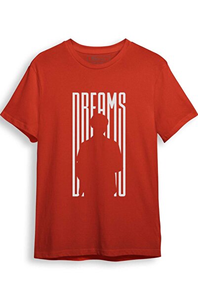 The Baski Fragile Design Štampano 100% pamuk Premium narandžasta majica