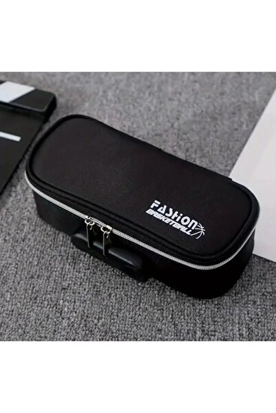 SYNOPE Büyük Geniş Kapasiteli Kilitlenebilir Şifreli Kilitli Kalemlik Kalem K...