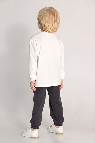 Dmb Set de 2 piese de culoare crem pentru băiat - M4024