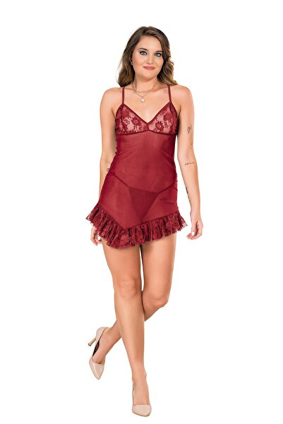 MOONGIRL KADIN BATTAL SATEN GECELİK