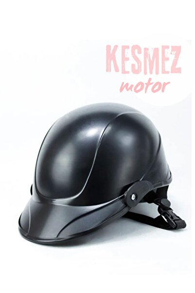 KESMEZ MOTOR Jokey Kaskı Siyah & BİSİKLET KASKI