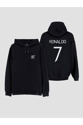 Darkia Cristiano Ronaldo Yaz l sim Numara Forma Tarz Unisex Uzun Kollu Sweatshirt Hoodie Fiyat Yorumlar Trendyol