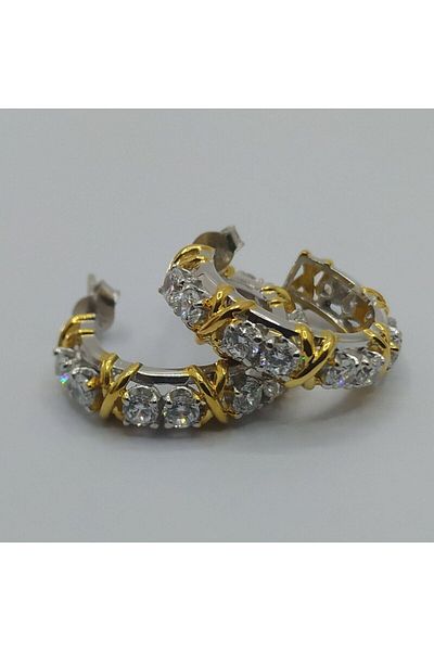 Aytun Xoxo Model Steel Earrings