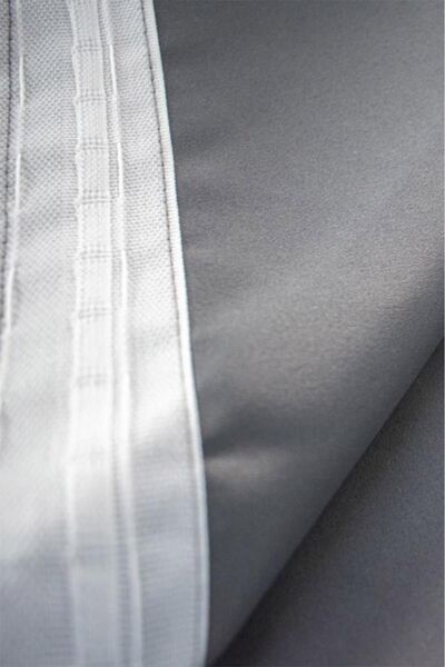 Miabella Home Single Wing Blackout Sunshade - Dimming Background, Light Proof, Extrafor Gathered and Cornice